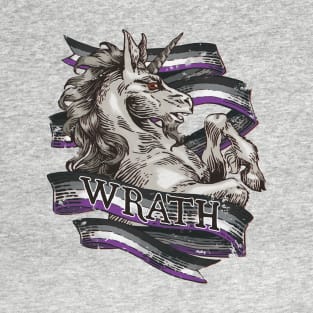 Wrath Unicorn – Asexual Pride T-Shirt